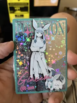 Pokemon non-TCG Chinese Mengka 2.0 QR Transformation Monologue Glaceon #009 - Image 1