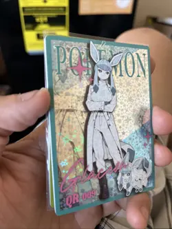 Pokemon non-TCG Chinese Mengka 2.0 QR Transformation Monologue Glaceon #009 - Image 2
