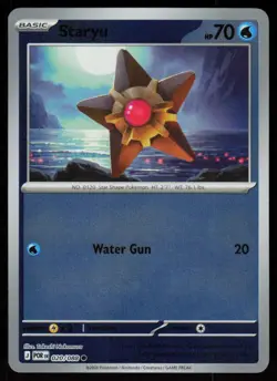 Staryu 020/088 Common Perfect Order Pokemon Reverse Holo Near Mint - Image 1
