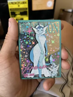 Pokemon non-TCG Chinese Mengka 2.0 QR Transformation Monologue Vaporeon #003 - Image 1
