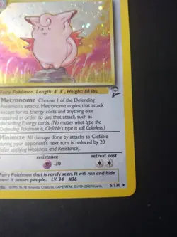 Clefable 5/130 - Base Set 2 - Holo Rare Pokemon TCG - - Image 5