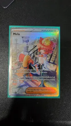 Mela 254/182 Special Illustration Rare Full Art – Pokemon Paradox Rift SV04 NM - Image 1