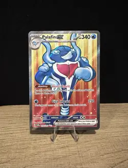 Pokemon TCG Palafin ex 193/167 Twilight Masquerade SV Ultra Rare - Image 1