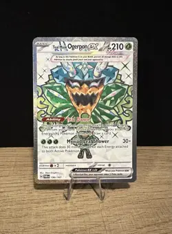 Pokemon TCG Teal Mask Ogerpon ex 190/167 Twilight Masquerade SV Ultra Rare - Image 1