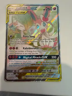 Pokemon Gardevoir & Sylveon GX Alternate Full Art 205/214 PSA 8 - Image 3