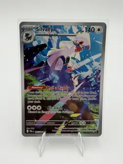 Silvally 095/084 IR - Pokemon TCG Pitch Black NM - Image 1