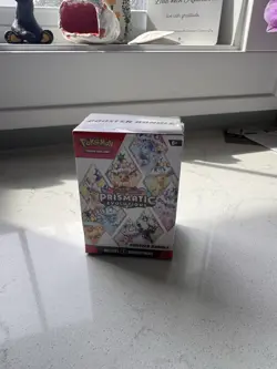 Pokemon Prismatic Evolutions Booster Bundle 6 Booster Packs, Factory Sealed - Image 1