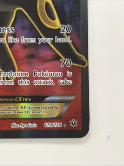 Pokemon Umbreon EX 119/124 Fates Collide Full Art Holo Ultra Rare 2016 HP170 - Image 4
