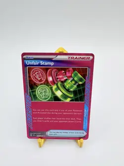 The Pokemon Company Unfair Stamp 165/167 Twilight Masquerade ACE SPE - Image 1