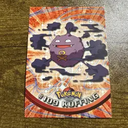 Topps Pokemon TCG Koffing 109 Pokemon Topps Series 1 - Image 1