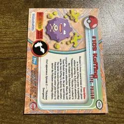 Topps Pokemon TCG Koffing 109 Pokemon Topps Series 1 - Image 2
