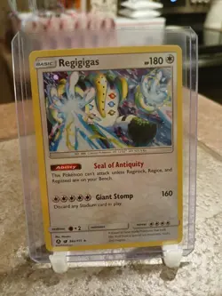 Pokemon TCG Regigigas 84a/111 Cosmos Holo Alt Art Promo (LP) - Image 1