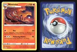 Ninetales 025/192 Rebel Clash NM/M Pokemon - Image 3