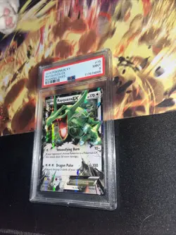 Pokemon Rayquaza EX XY Roaring Skies Ultra Rare #75 PSA 9 Mint - Image 3