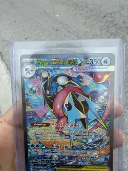 Mega Greninja EX 116/086 Holo Full Art Rare 350 HP English Pokemon TCG - Image 3
