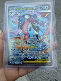 Mega Greninja EX 116/086 Holo Full Art Rare 350 HP English Pokemon TCG - Image 4