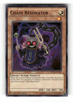 Chain Resonator DPDG-EN022 Duelist Pack Dimensional Guardians Yu-Gi-Oh 1st Ed NM - Image 1