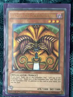 yugioh exodia the forbidden one 1st Edition UR YGLD-ENA17 - Image 2