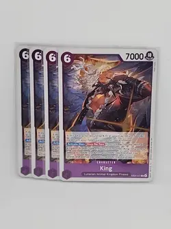 King Playset EB04-031 x4 The Azure Sea's Seven One Piece TCG English - Image 1