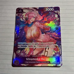 Bandai One Piece CCG Vinsmoke Reiju OP06-069 Alt Art Holo SR Eng 5000 4 Cost - Image 1
