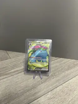 Pokemon Venusaur EX Holo Ultra Rare TCG Card 182/165 Scarlet & Violet 151 Series - Image 1