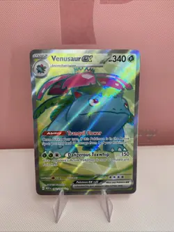 Pokemon TCG Venusaur ex Scarlet & Violet-151 182/165 Holo Ultra Rare - Image 1