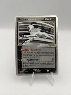 Pokemon Absol ex EX Ultra Rare Holo EX Power Keepers 92/108 Trading Card - Image 1