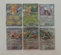 Lot of 6 Ultra Rare Holo Pokemon Cards Near Mint Fresh Scarlet and Violet Era - Image 1