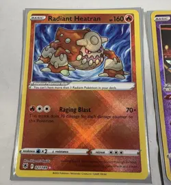 Pokemon TCG Radiant Cards Rare Sword and Shield SWSH Jirachi Alakazam - Lot Of 7 - Image 2