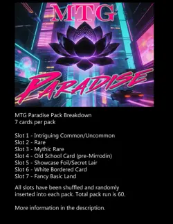 MTG Paradise Packs - 7 Card Boosters made for maximum fun! (Magic the Gathering) - Image 2