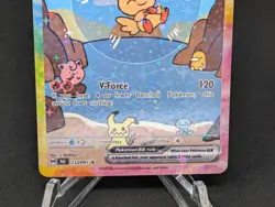 BUBBLE VICTINI EX POKEMON CARD * FAN ART * MEW FRIENDS Paldean 232/091 - Image 3