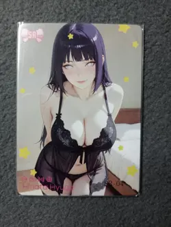 SR04 Hinata GODDESS PARTY GODDESS STORY WAIFU ANIME CARD - Image 1