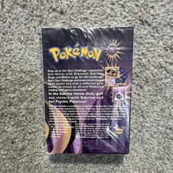 Sabrina Pokemon Gym Challenge Trading Card Game Theme Deck Factory Sealed - Image 3
