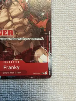 WINNER Franky OP01-021 Tournament Promo One Piece Card - Image 5