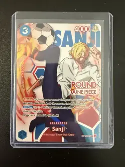 Sanji Round 1 Promo One Piece Card ENGLISH - FAST SHIPPING - Image 1