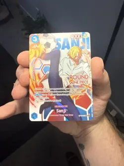 Sanji Round 1 Promo One Piece Card ENGLISH - FAST SHIPPING - Image 3