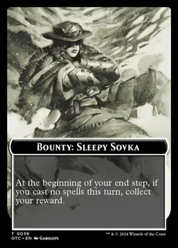 Bounty: Sleepy Sovka (0039) NM-Mint Commander: Outlaws of Thunder Junction MTG - Image 1