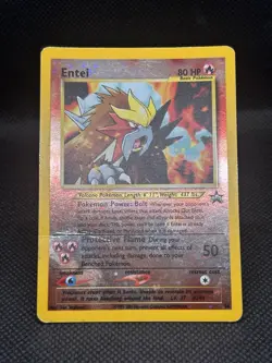 Entei 34/53 Reverse Holo Promo Pokemon TCG Card 2001 Wotc Promo - Image 2