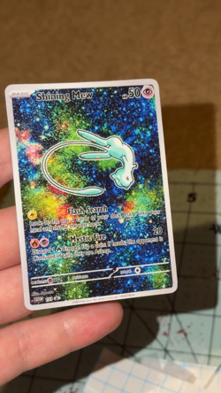 Shining Mew (CoroCoro) - Custom Pokemon Fan Art Card - Image 2