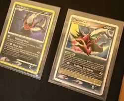 Darkrai & Darkrai LV.X Holo 2-Card Lot (DP45, DP19) from original tin box set. - Image 3