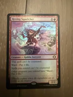 Hexing Squelcher - Lorwyn Eclipsed Foil - ECL SLIGHT DAMAGE - Image 1