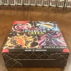 Pokemon TCG Scarlet And Violet: PALDEAN Fates Booster Bundle Box Sealed 6 Packs - Image 3