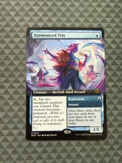 MTG Harmonized Trio #0317 Extended Art Rare Secrets of Strixhaven (SOS) - Image 1