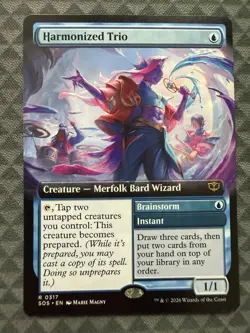 MTG Harmonized Trio #0317 Extended Art Rare Secrets of Strixhaven (SOS) - Image 2