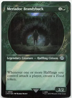 Meriadoc Brandybuck (Surge Foil) The Lord of the Rings: The Gathering NM - Image 1