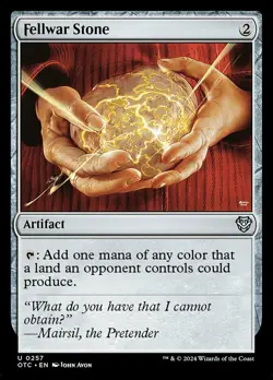 Fellwar Stone NM-Mint Commander: Outlaws of Thunder Junction MTG - Image 1