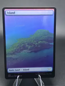 Island (375) Double Masters Foil - Image 1