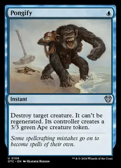 Pongify NM-Mint Commander: Outlaws of Thunder Junction MTG - Image 1
