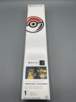 Pokemon Center Van Gogh Museum Pikachu & Eevee Playmat New - Image 1