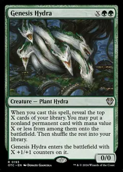 Genesis Hydra NM-Mint Commander: Outlaws of Thunder Junction MTG - Image 1